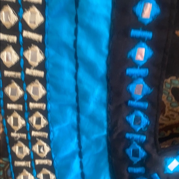 Soft Surroundings S multi colored print top - Picture 3 of 9